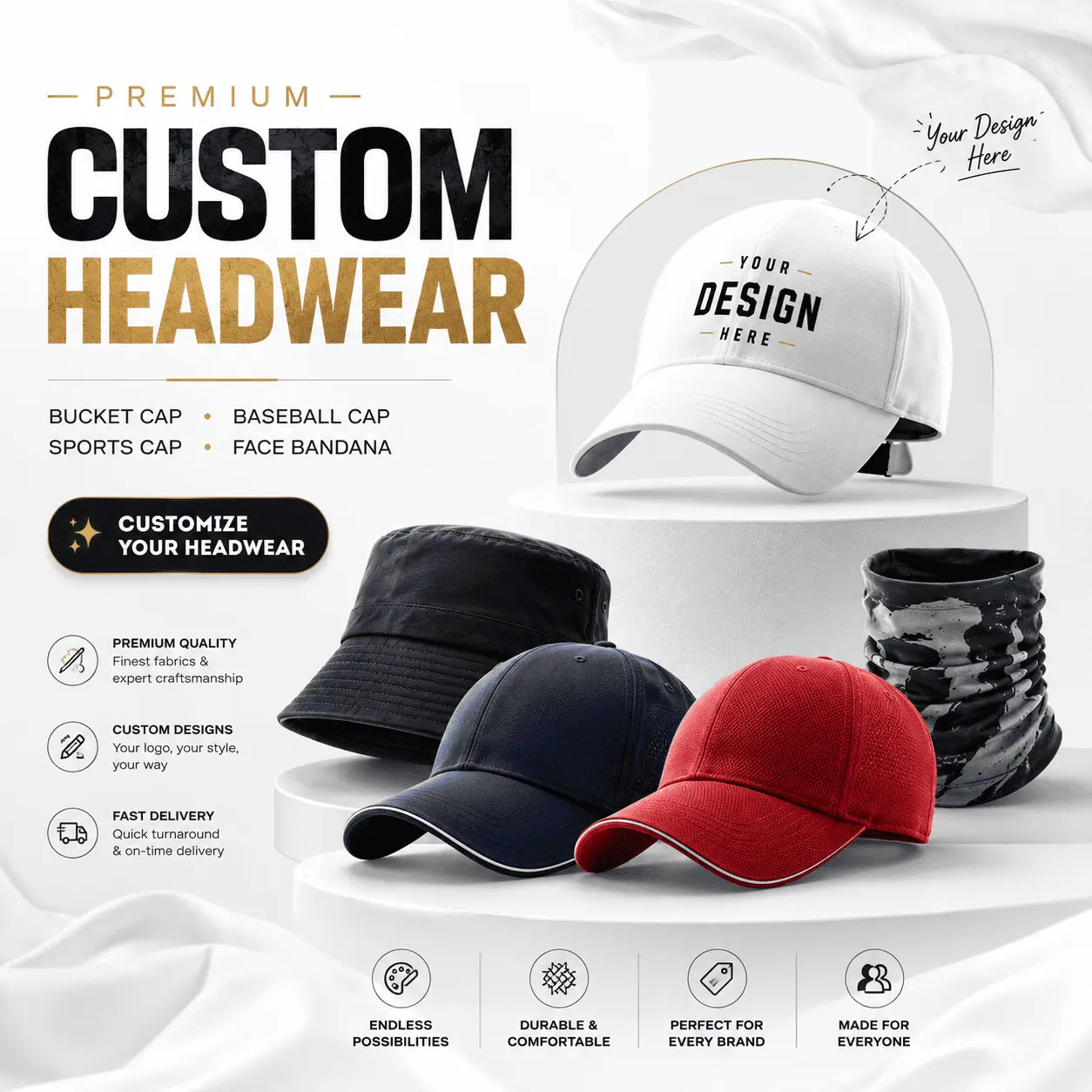 custom headwear