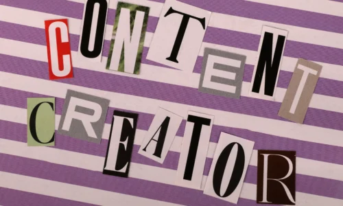 content creation merch or custom items